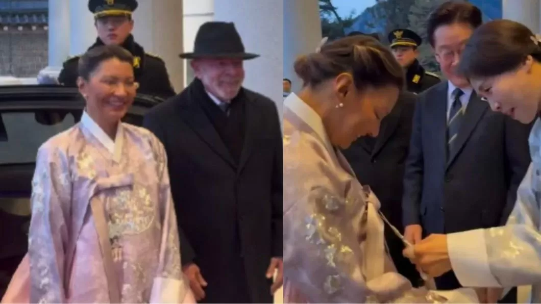 Como Janja usou a moda para integrar a diplomacia e cordialidade entre Brasil e Coreia do Sul?