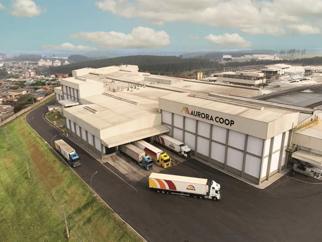Aurora Coop eleva vendas em 8,3% em 2025
