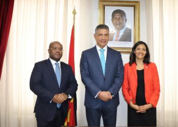 A conselheira do governo dos Estados Unidos da América foi recebida pelo ministro da Energia e Águas em audiência.