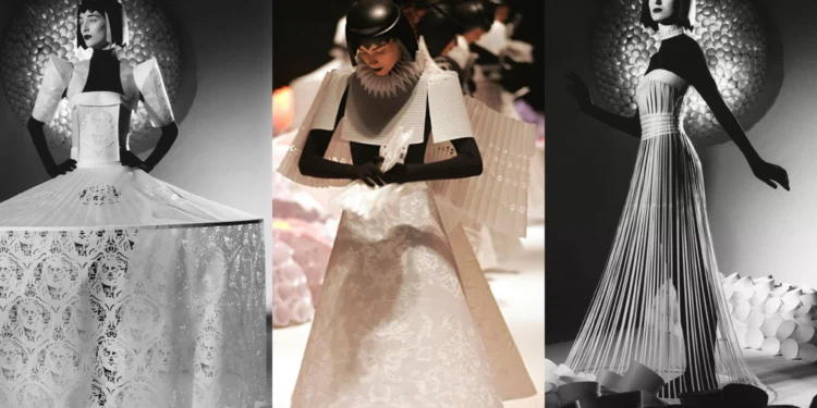 Como estilista entrou para a história da moda com um desfile de papel