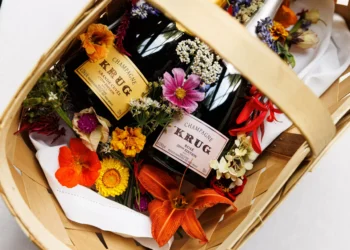 Champagne e flores: a nova harmonização proposta pela tradicional Maison Krug