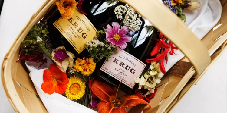 Champagne e flores: a nova harmonização proposta pela tradicional Maison Krug