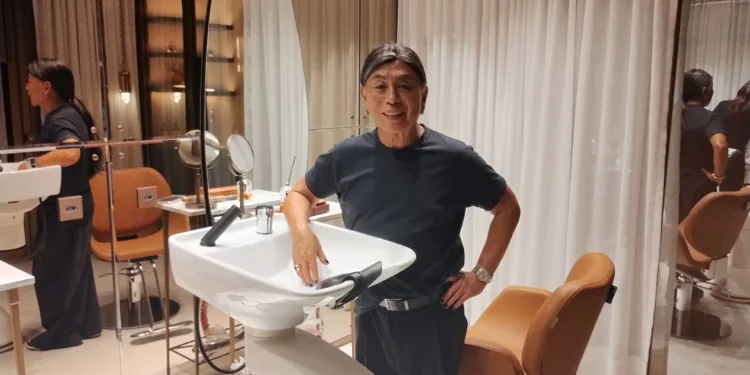 Mel e Guerlain: como é a experiência de beleza de Celso Kamura em hotel de luxo