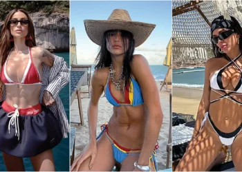 Como a sobreposição de biquínis virou tendência do verão de 2025