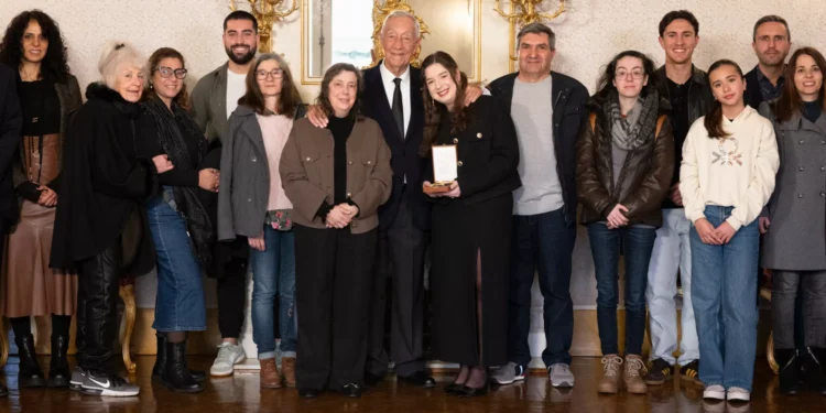 Presidente da República condecorou a título póstumo Celeste Caeiro