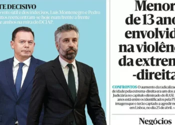 Hoje é notícia: Menor na violência da extrema-direita; Abusada por TVDE