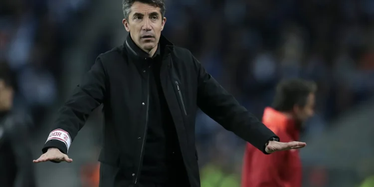 Bruno Lage. “Foram 90 minutos em que nos correu tudo bem”