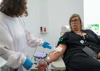 Presidente do RIR quis dar o exemplo e foi dar sangue