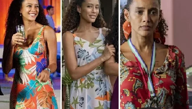 A mensagem subliminar nos vestidos de Taís Araújo em ‘Vale Tudo’