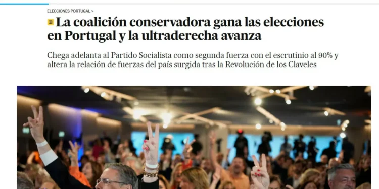 Imprensa europeia destaca vitória da AD e crescimento do Chega