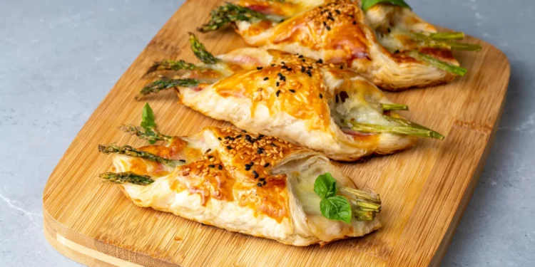 Os folhados de espargos mais fáceis de preparar, para um jantar diferente