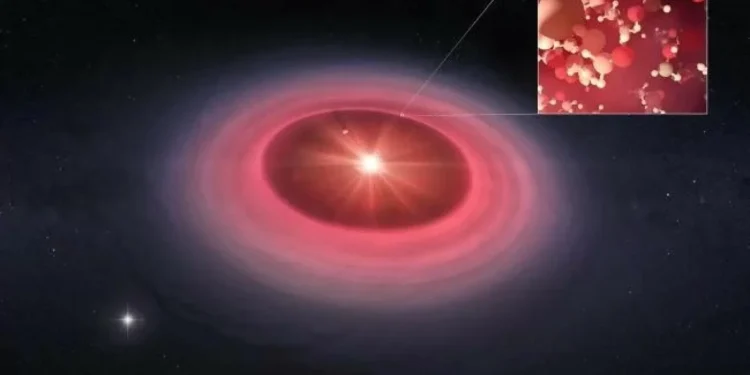 Componente-chave da vida descoberto em disco de formação planetária