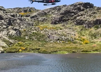 Mulher resgatada pela Força Aérea em zona “difícil” na Serra da Estrela