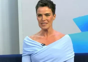 Ana Paula Arósio surpreende em rara aparição em São Paulo