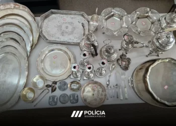 PSP recupera peças de prata avaliadas em 20.000€ dos séculos XIX e XX