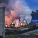 Dominado incêndio em fábrica de sucata em Vila Nova de Gaia