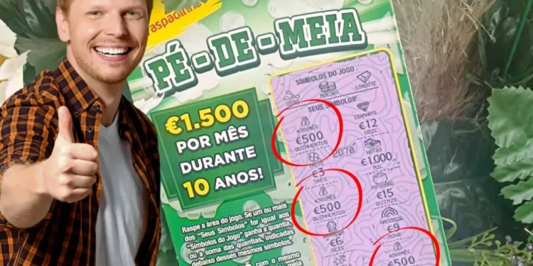 “Lufada de ar”. Apostou 3 euros em raspadinha e ganhou 12 mil em Almeirim