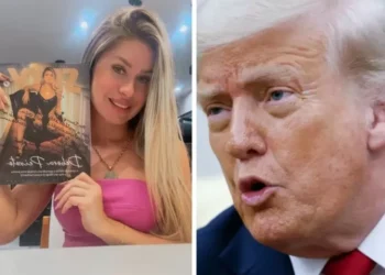 Após taxação, brasileira faz pedido a Trump em ensaio de revista masculina