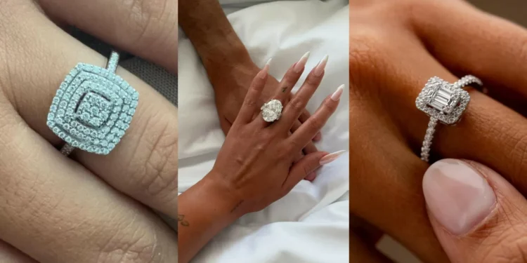 Quer um anel de noivado como o de Georgina? 10 opções bem mais acessíveis