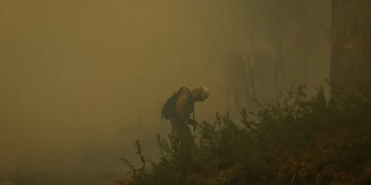 Fogo no Douro internacional “começou a ceder aos meios de combate”