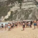 Praia da Nazaré reaberta a banhos