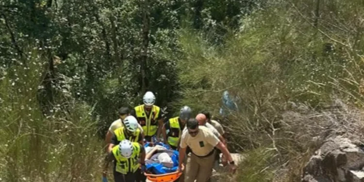 Duas pessoas resgatadas após caírem em cascatas do Gerês