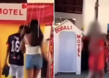 Alunos simulam motel com cabaré e pole dance em apresentação escolar
