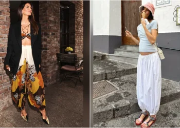 Inspirados na mítica figura de Aladim, os modelos ao modo balonê ressurgem