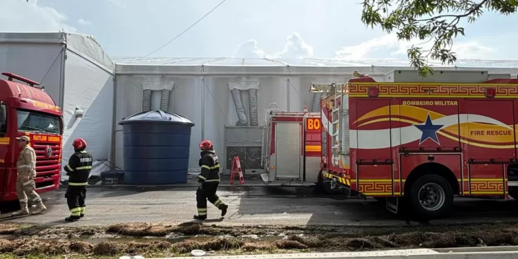 Zona Azul da COP30 segue fechada; 13 foram atendidos após incêndio