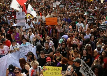Basta ao Feminicídio é o grito do Levante de Mulheres em São Paulo