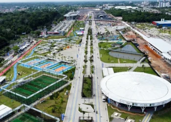 Parque da Cidade de Belém é reaberto com atrações natalinas após COP30