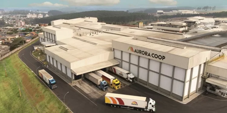 Aurora Coop eleva vendas em 8,3% em 2025